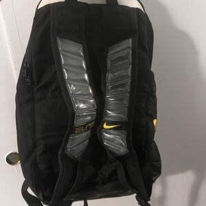 Nike Black and Gray Elite Backpack